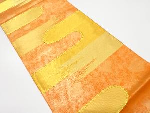 ヱ霞模様織り出し　袋帯